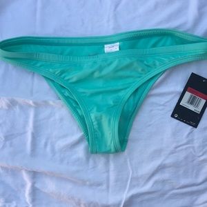 Nike NWT Aqua Drawstring Bikini Bottoms Large
